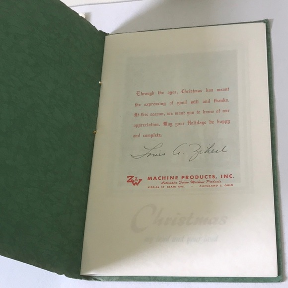 Christmas 1950s Ephemera Cards Song Book Silent Night Story - Picture 5 of 9